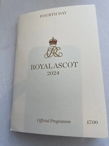 Royal Ascot Fourth Day 21st June 2024 Race Card Brand New - Picture 1 of 1