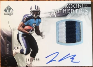 2009 SP Authentic RPA Javon Ringer #386 Tennessee Titans #’d 343/999 - Picture 1 of 3