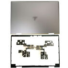 New for HP Envy X360 15-BP 15M-BP011DX 15.6"Silver LCD Back Cover+Bezel+Hinges 