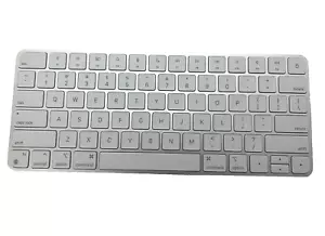 Apple Magic Keyboard A2450 2024 Usb-c/Lightning Cable English Silver - Imagen 1 de 2