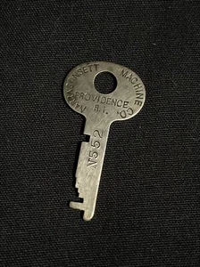Vintage  NARRAGANSETT MACHINE Co Key PROVIDENCE RHODE ISLAND RI - Picture 1 of 3