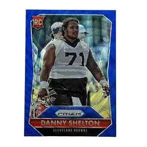 2015 Danny Shelton Rookie Rc Blue Wave /150 Panini Prizm Refractor Card Browns - Picture 1 of 2