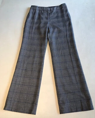 Premise Studio женщин бежевый/черный/синий клетку сшитый FullLeg брюки размер 8 подержанные - Изображение 1 из 4