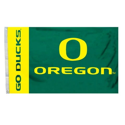 Oregon Ducks 3x5 Banner Flag [NEW] NCAA House Sign Wall Man Cave Fremont Die Cover