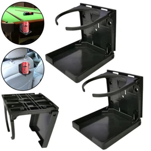 2X Car Van Folding Cup Holder Drink Holders Vehicle Boat Universal Adjustable - Picture 1 of 10