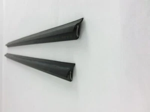 Mercedes Outer Window Brushes, Pair New OEM W123 W126 Sedan - Picture 1 of 4