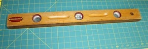 Vintage Wolverine Level Corp 24" Wooden Level with 4 Vials  - Picture 1 of 6