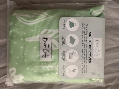 Cubierta de lactancia elástica multiuso para bebé recién nacido bebé toldo asiento de coche cubiertas de carro Foto 1 de 4