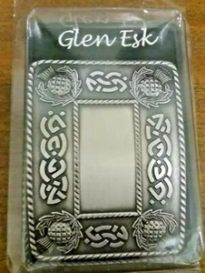 Hebilla placa cintura 2.1/4" diseño decorativo estampado - Imagen 1 de 2