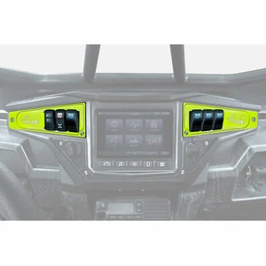 USA Made Custom Dash Kit Ride Command Polaris RZR XP1000 Turbo 900 Lime Squeeze - Picture 1 of 11