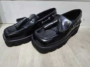 MSGM Shoes Loafers Black 41 UK 8 £660 RRP - Picture 1 of 4