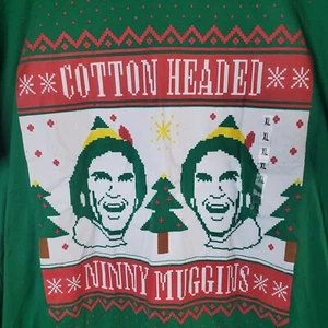 Green Elf Movie Ugly Christmas T-Shirt Men’s XL NWOT Will Farrel Funny Party - Imagen 1 de 7