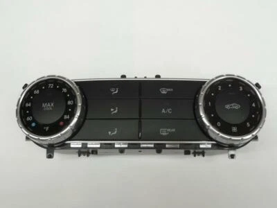 Painel de controle A/C aquecedor Mercedes Benz SLC300 2017-2019 A1729004404 FABRICANTE DE EQUIPAMENTO ORIGINAL A1 - Imagem 1 de 4