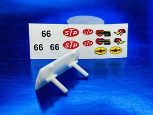 Hot Wheels Redline ( CHAPARRAL 2G GRAND PRIX ) ~ WHITE DECAL SET + WHITE WING - Bild 1 von 1