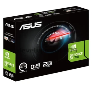1PC Asus GT710-SL-2GD3-BRK-EVO Grafikkarte GDDR5 Neu - Bild 1 von 3