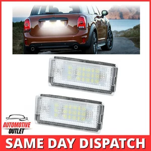 2x NÚMERO MATRÍCULA LUZ LÁMPARA PARA MINI COOPER R50 R52 CABRIO R53 2001-2007 - Imagen 1 de 12
