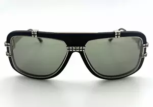 Cazal 661/3 Sonnenbrille 002 schwarz silber/grüne Gläser 60 mm - Bild 1 von 8