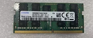 M474A1G43EB1-CRC ECC Samsung 8GB PC4-19200 DDR4-2400MHz ECC CL17 260-Pin SODIMM - Picture 1 of 1