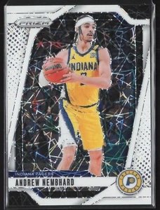 2024-25 Panini Prizm Andrew Nembhard #6 White Laser Prizm /275 Indiana Pacers - Picture 1 of 2