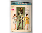 1960s Mini Dress Sewing Pattern - Hippie Chic Daisies 1969 - Bust 34 Simplicity