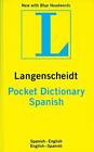 Langenscheidt's Pocket Dictionary: Spanish-English / English-Spanish (Eng - GOOD