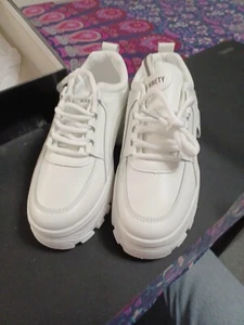 Damen-Sneaker All-Matching Freizeit Sport weiß Miss Ninety nie getragen A-5 - Bild 1 von 7