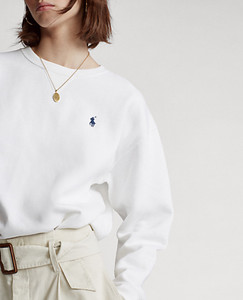 polo sweater white
