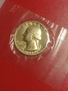 1976-S Washington 40% Silver Quarter. Gorgeous Luster And Details! Original Mint - Picture 1 of 2