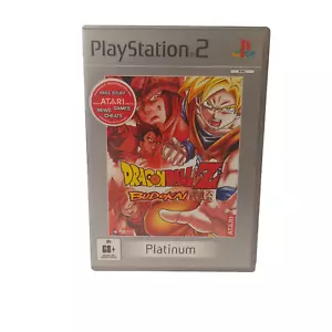 PS2 Sony PlayStation 2 Dragonball Z Budokai Game Atari Platinum PAL Martial Arts - Picture 1 of 14