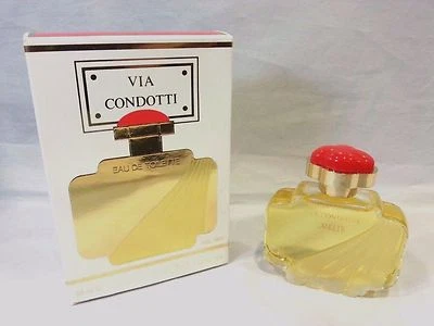 VIA CONDOTTI LANCETTI DONNA WOMAN FEMME EAU DE TOILETTE SPLASH 50ML. I°VERSIONE