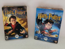 Harry Potter and the Sorcerer's Stone Chamber of Secrets PC 2001 CD-ROM Game Box
