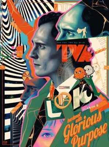 LOKI 3D Flip Lenticular Poster Bottleneck Marvel Comics Print Doaly BNG - Picture 1 of 1