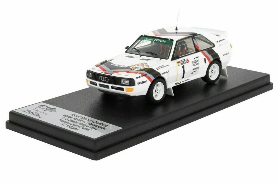 Audi quattro Winner Stadte Rally 1984 Rohrl-geistdorfer Start 1 43 Trofeu Rrde28