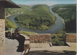 Postal antigua - Vista del bucle del Sarre - Imagen 1 de 1