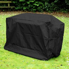 HEAVY DUTY WATERPROOF BBQ COVER OUTDOOR GARDEN BBQ BURNER BLACK COVER ALL SHAPED