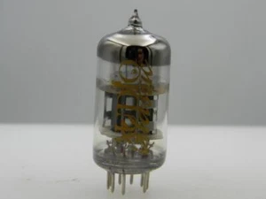 Audio Glassic China 12AT7 Test NOS 3-Mica Grey Plates Foil Get Serious Tube D353 - Picture 1 of 4