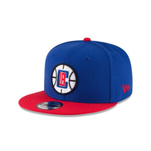 2023 Los Angeles Clippers LA New Era NBA Snapback Hat Cap 2Tone Flat Brim 950