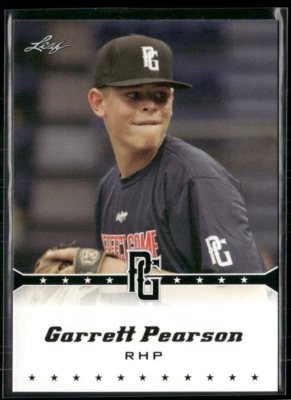 Garrett Pearson 2013 Leaf Perfect Game #251 - Image 1 of 2
