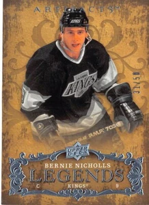 2008-09 Artifacts Blue #127 Bernie Nicholls LEG /50 - Picture 1 of 2
