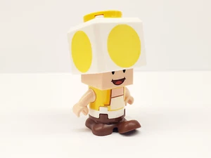 LEGO - Yellow Toad - Happy, Walking Minifigur (mar0113) aus Set 71403 NEU - Bild 1 von 2