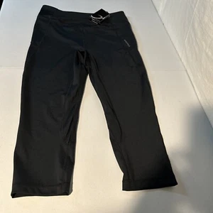 Leggings Cici Capri neri donna tasche grandi nuovi Zero restrizioni - Foto 1 di 16