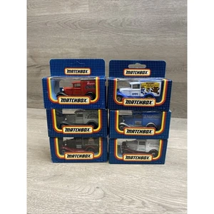 (6) Matchbox MB38 Collectors Model A Trucks Advertising Diecast All NIP - Picture 1 of 17