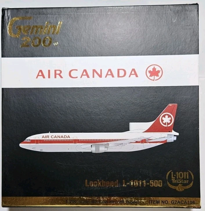 AIR CANADA GEMINIJETS200 LOCKHEED  L10-11 500  VERY RARE - Image 1 of 4