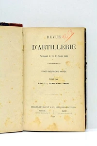 Revue d'artillerie Tome 58 Paris 1901 - Picture 1 of 8