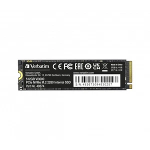 Verbatim SSD 512GB Vi3000 PCIe NVMe M.2 - Bild 1 von 3