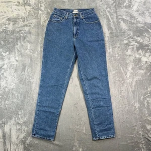 L.L. Pantalones de mezclilla Bean Original Fit relajados forrados de franela para mujer talla 6 MT azul - Imagen 1 de 7