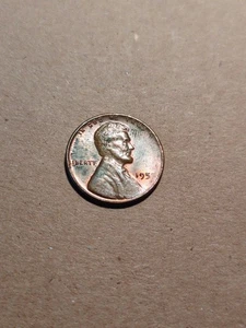 1959 Lincoln Penny Weak Strike Obverse & Reverse - Picture 1 of 2