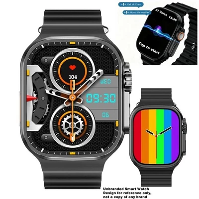 New Smart Watch Men Waterproof Smartwatch Bluetooth for Android and IOS - Image 1 of 4