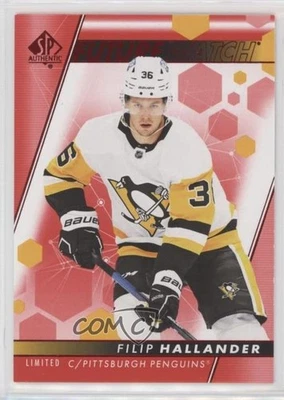 2022-23 SP Authentic Future Watch Limited Red Filip Hallander #133 Rookie RC - Image 1 of 2