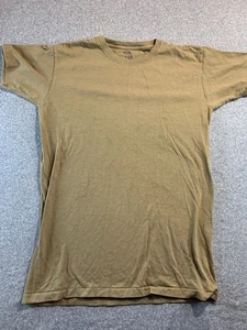 Duke Athletic T-Shirt Men's Small Beige 100% Cotton Marine Corps USMC Made USA - Picture 1 of 8